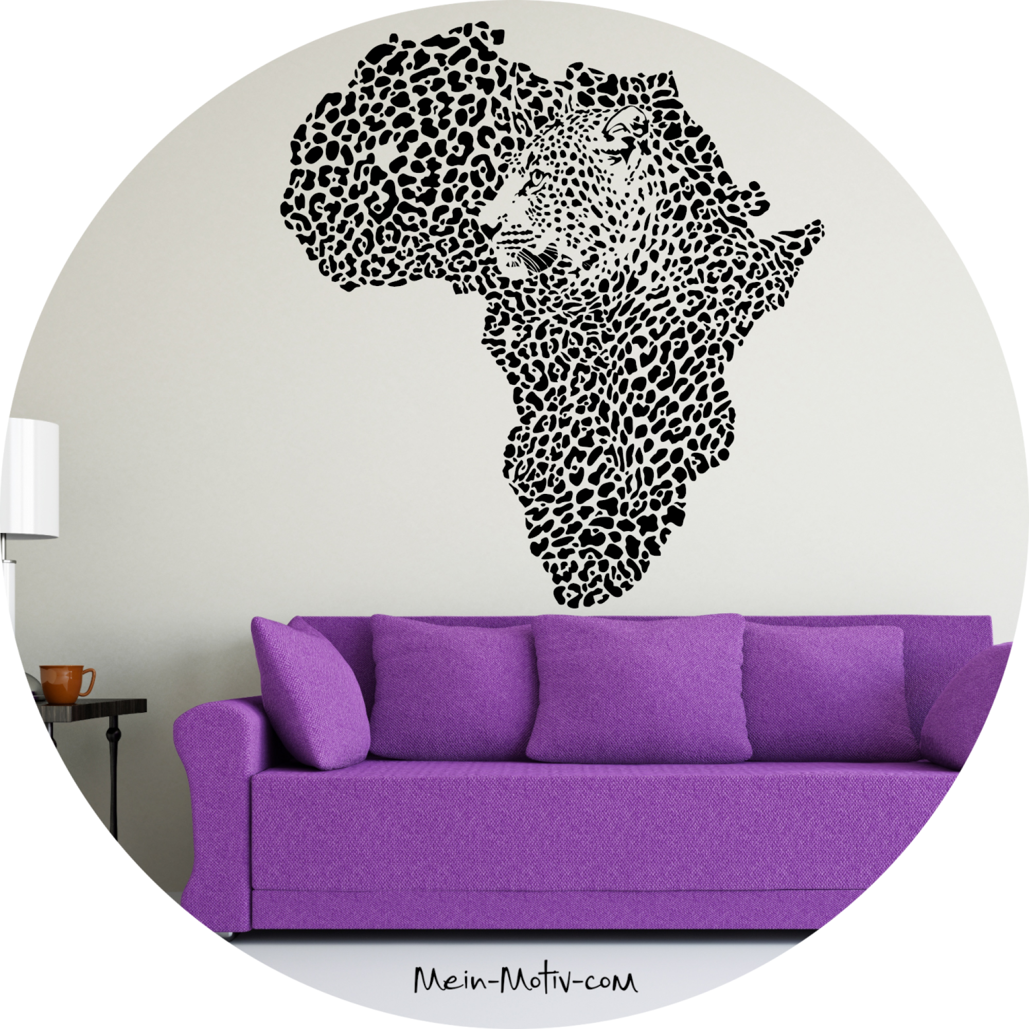 Wandtattoo 36003 Afrika Gepard